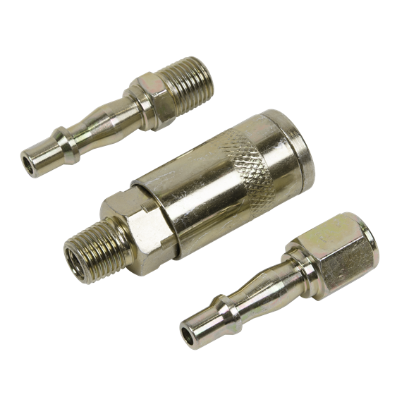 SEALEY AIR TOOL COUPLING KIT 1/4" B