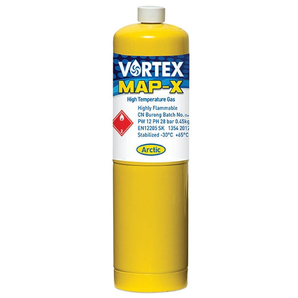 Arctic Hayes Vortex Map-X Brazing Gas Cylinder