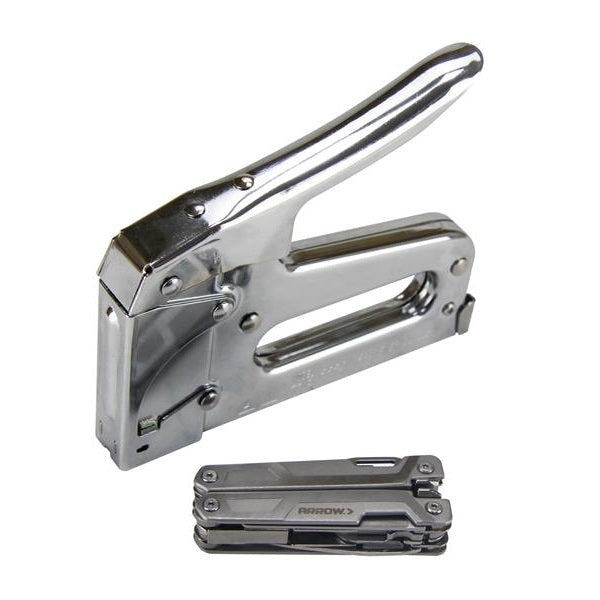 Arrow AT50 Staple Gun with FREE Multi Tool