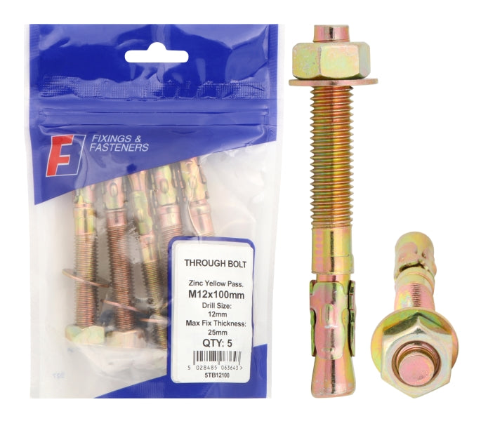 THROUGH BOLT M16X150 BAG 5