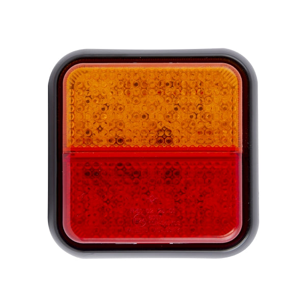 LED LAMP 3 FUNCTION SQR REAR COMBI 12V