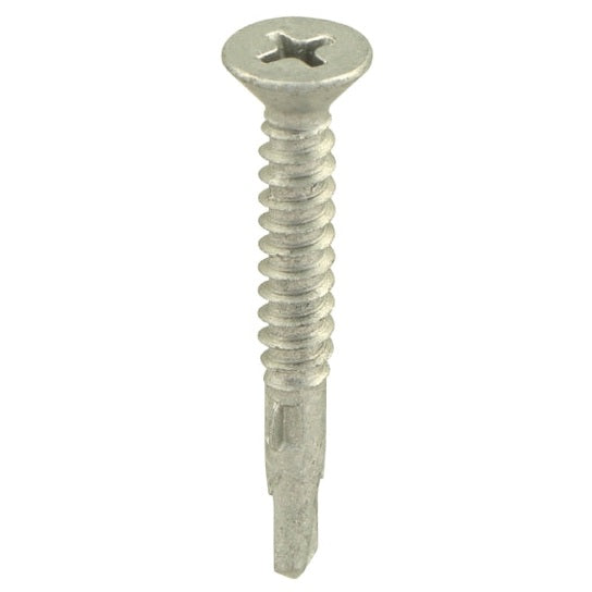 4.8X25MM CSK WING LIGHT TEK SELF DRILLER 100S