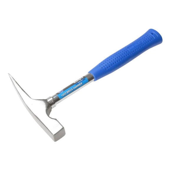 BlueSpot Tools Steel Shafted Brick Hammer 450g (16oz) - Watson Hire