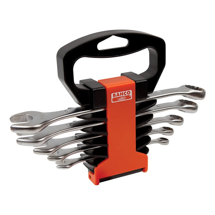 Bahco Chrome Polished Combination Spanner Set, 5 Piece