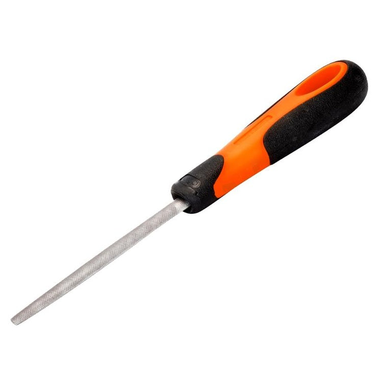 Bahco 1-210-10-3-2 ERGO™ Handled Half-Round Smooth Cut File 250mm (10in)