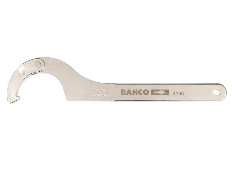 Bahco 4106-90-155 Adjustable Hook Wrench 90-155mm