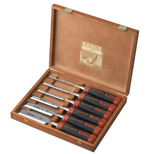 Bahco 434 Bevel Edge Chisel Set, 6 Piece