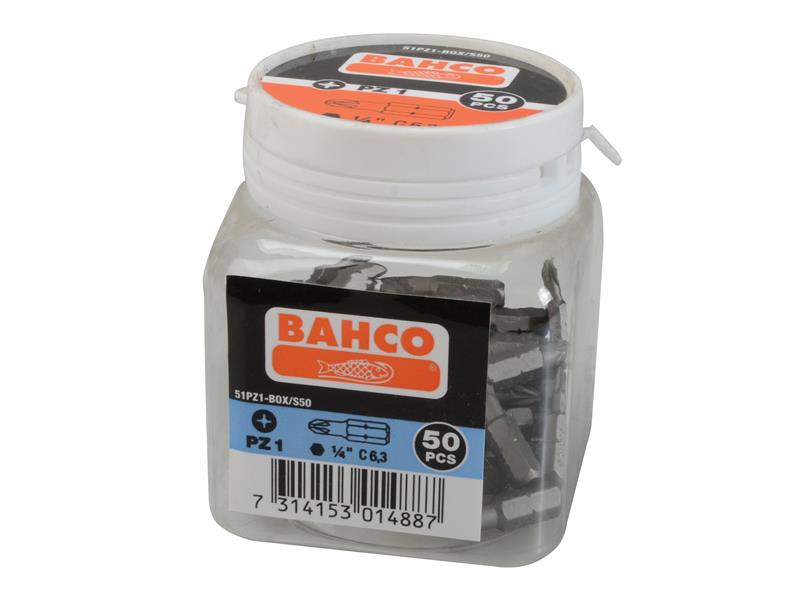 Bahco PZ1 Bits 25mm (Bowl of 50)