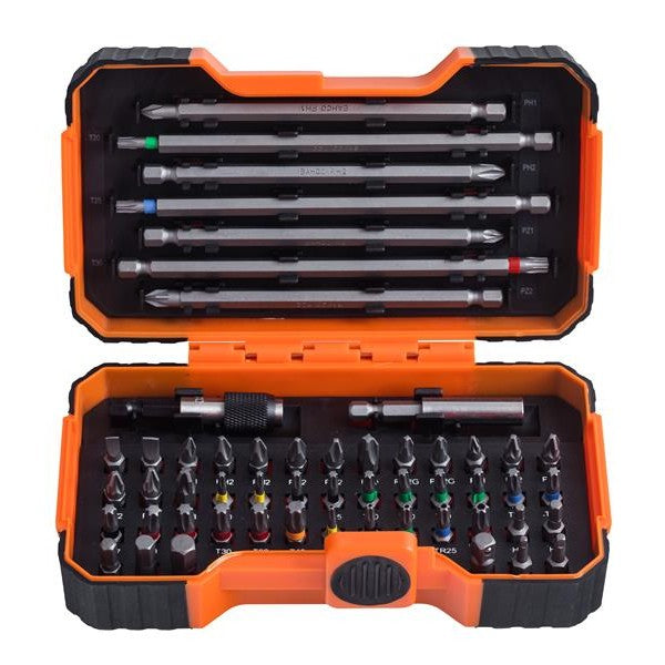 Bahco 59/S54BC Colour-Coded Bit Set, 54 Piece