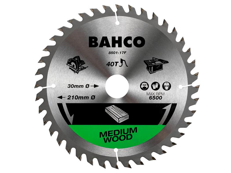 Bahco 8501-5 Portable/Table Saw Blade for Wood 150 x 20mm x 18T