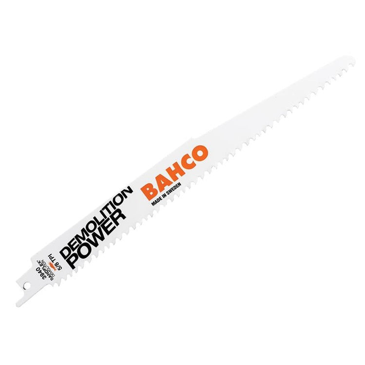 Bahco 3940-150-5/8-DSL Bi-Metal Demolition Reciprocating Blade 150mm 5/8 TPI (Pack 5)