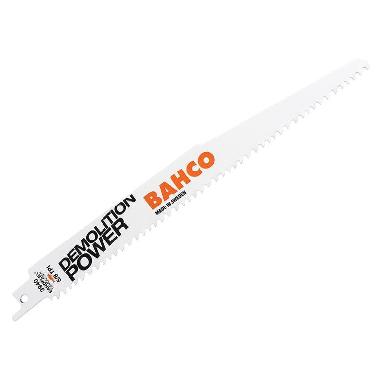 Bahco 3940-228-5/8-DSL Bi-Metal Demolition Reciprocating Blade 228mm 5/8 TPI (Pack 5)