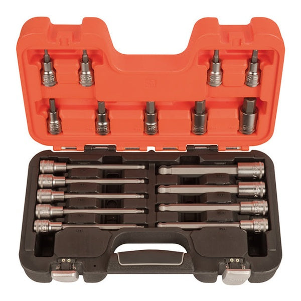 Bahco S18HEX 1/2in Drive Socket Set, 18 Piece