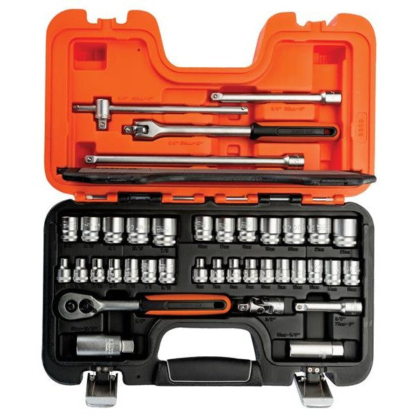 Bahco S380 3/8in Drive Socket Set, 38 Piece