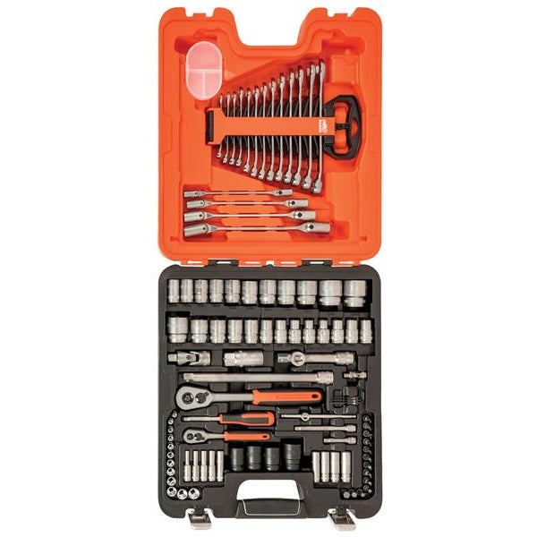 Bahco S87+7 1/4 & 1/2in Drive Socket & Spanner Set, 94 Piece