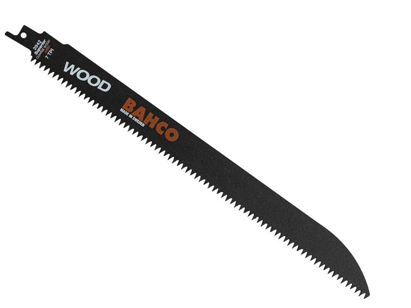 Bahco 3940-300-8/12-SL Wood/Metal Reciprocating Blade 300mm 8/12 TPI (Pack 5)