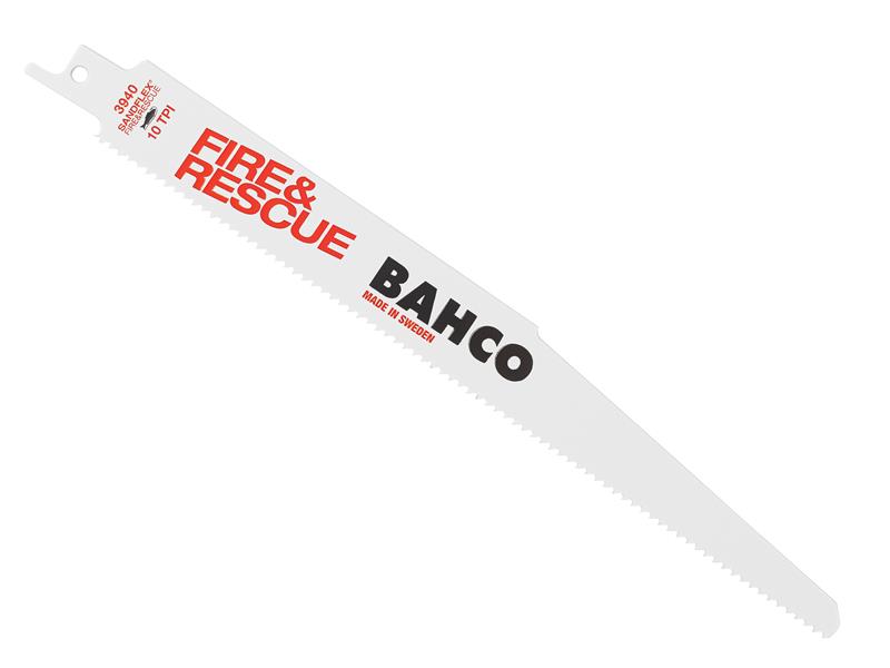 Bahco 3940-228-10-ST Metal Reciprocating Blade 228mm 10 TPI (Pack 5)