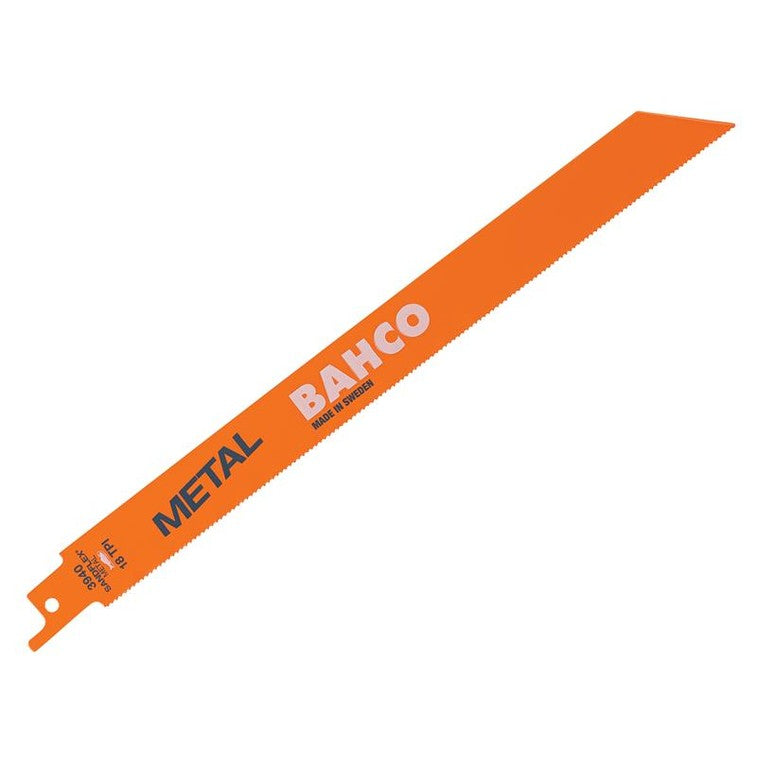 Bahco 3940-228-18-ST Reciprocating Blade for Heavy Metal 228mm 18 TPI (Pack 5)