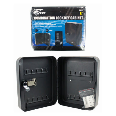 PROUSER 8" COMBINATION LOCK KEY CABINET