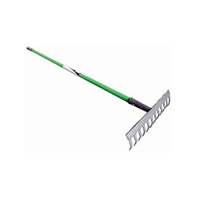 GREENBLADE GARDEN RAKE WITH PVC GRIP 12 TEETH