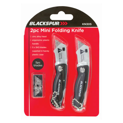 BLACKSPUR 2PC MINI FOLDING KNIFE