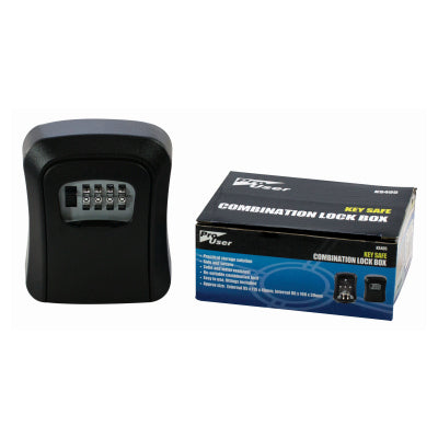 PRO USER KEY SAFE COMBINATION LOCK BOX