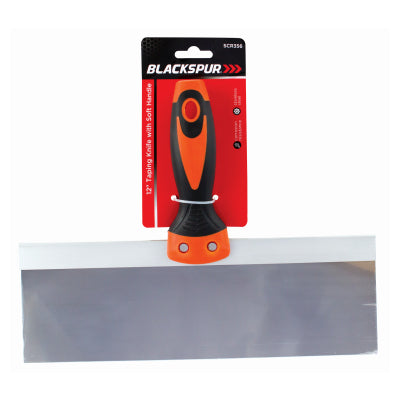 BLACKSPUR 12" TAPING KNIFE WITH SOFT HANDLE