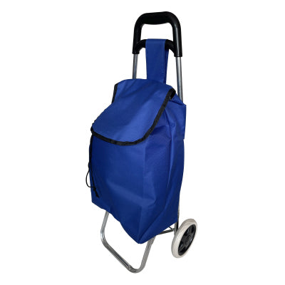SHOPPING TROLLEY - BLUE