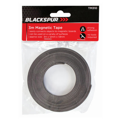 BLACKSPUR MAGNETIC TAPE 3M X 12MM