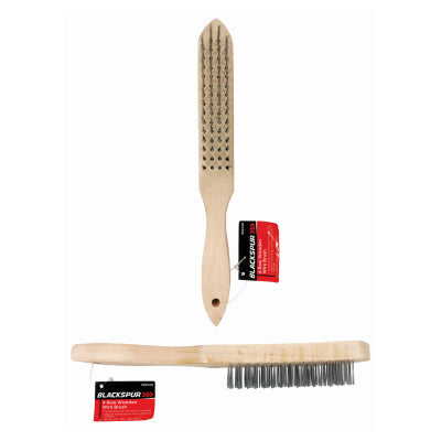 BLACKSPUR 4 ROW WOODEN WIRE BRUSH