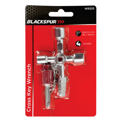 BLACKSPUR CROSS KEY WRENCH