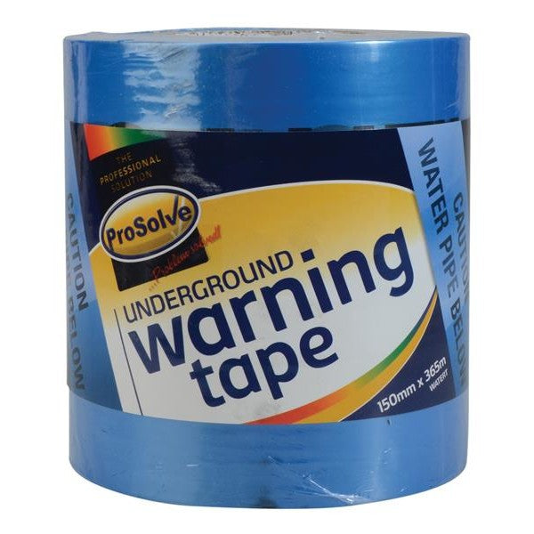 BOD Underground Warning Tape 365m - Water Pipe Below