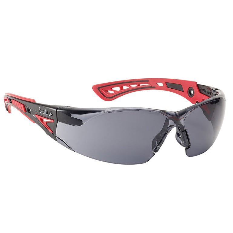Bolle Safety RUSH+ PLATINUM® Safety Glasses - Smoke