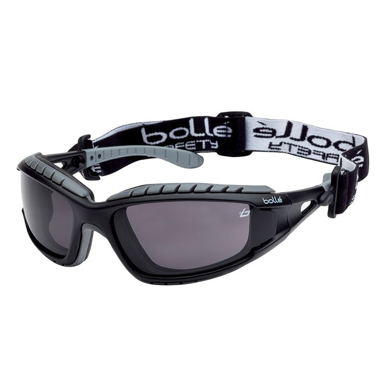 Bolle Safety TRACKER PLATINUM® Safety Goggles Vented Smoke