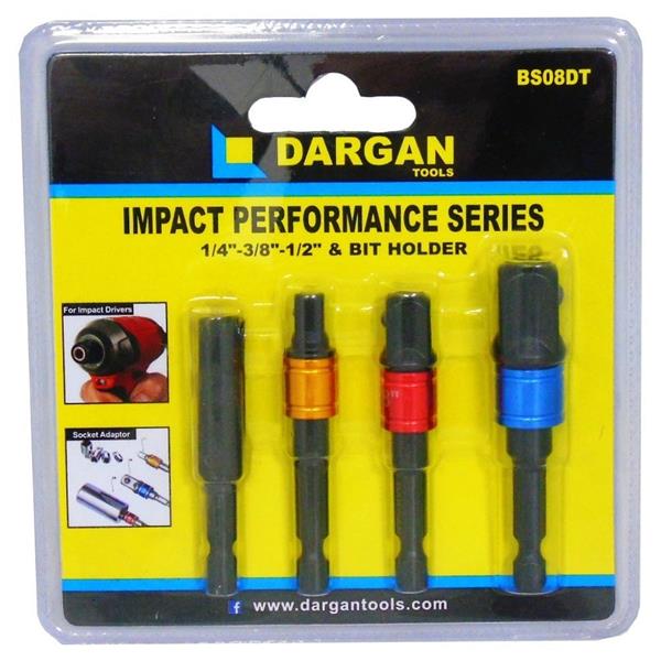DARGAN IMPACT PERFORMANCE ADAPTORS AND BIT HOLDER