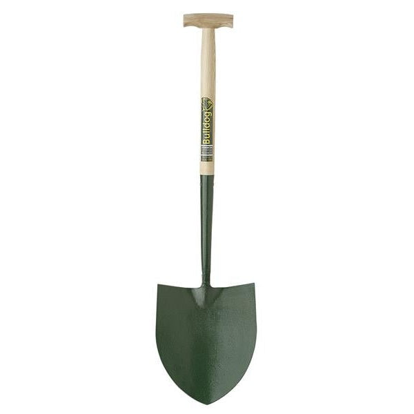 Bulldog 5RM2T Solid Socket Shovel Round No.2 T Handle