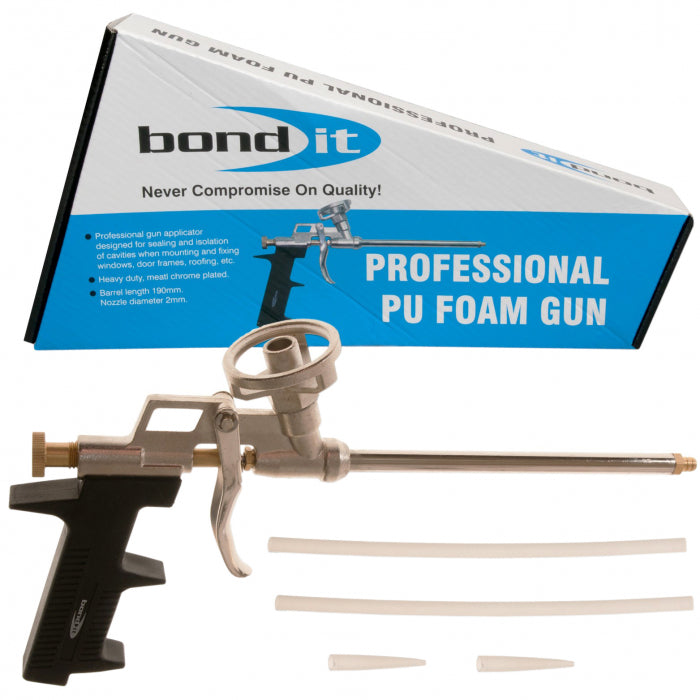 EXPANDING FOAM METAL GUN