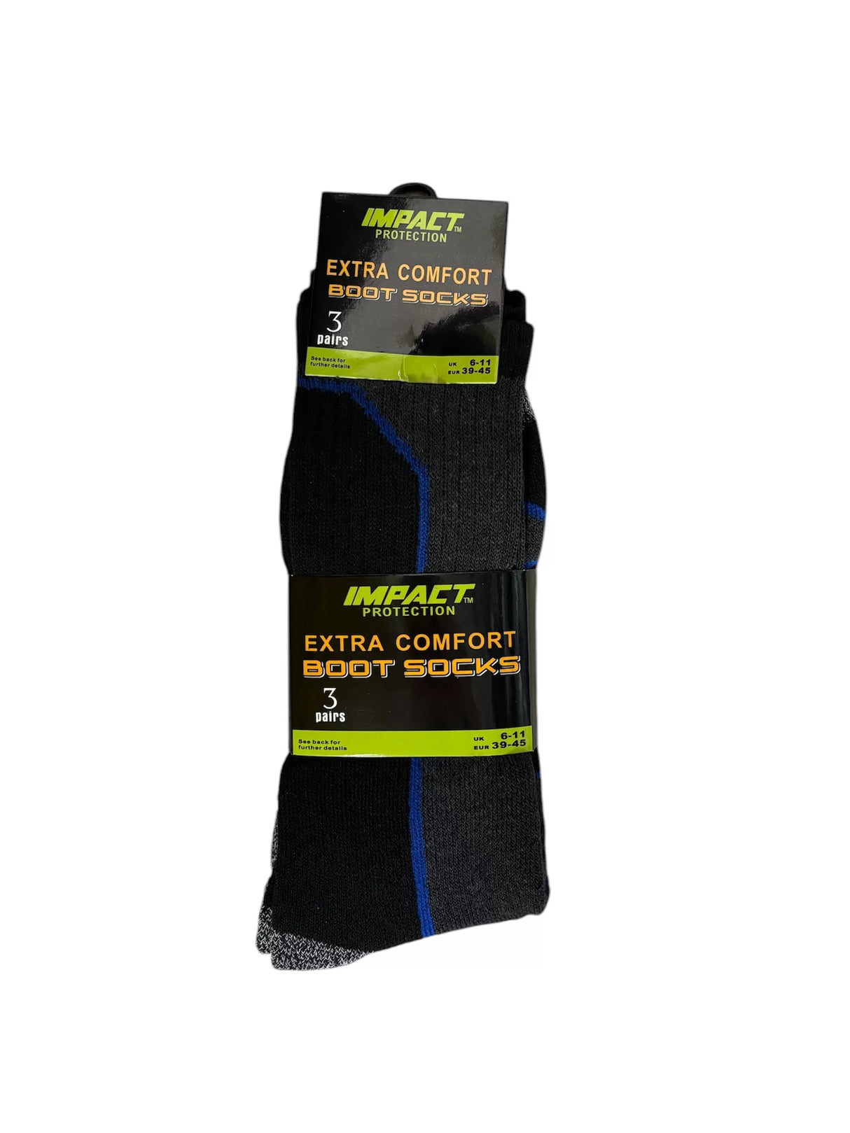 IMPACT PROTECTION BOOT SOCKS 3 PACK