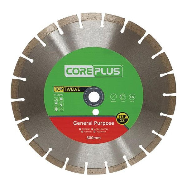 CorePlus Top Twelve General Purpose Diamond Blade 300mm