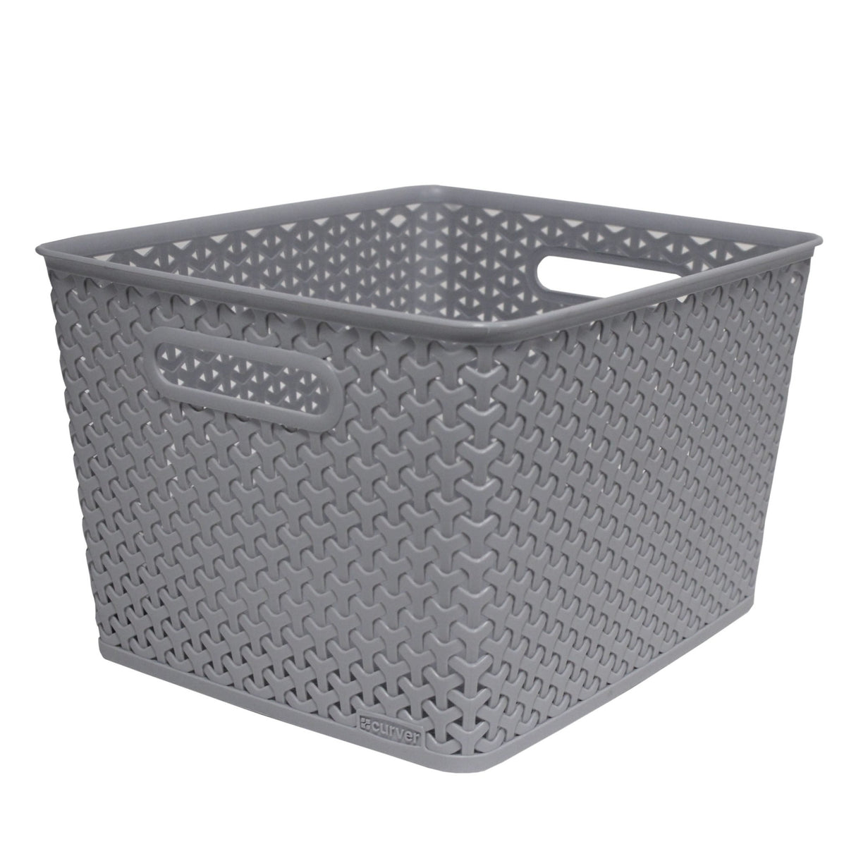 CURVER MY STYLE LARGE RETANGULAR BASKET 18L GREY