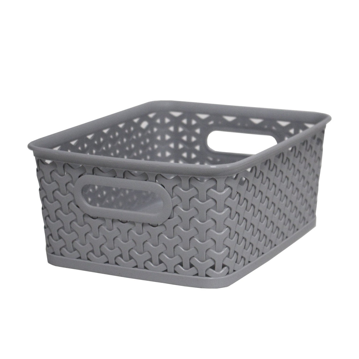 CURVER MY STYLE SMALL RECTANGULAR BASKET 8L GREY
