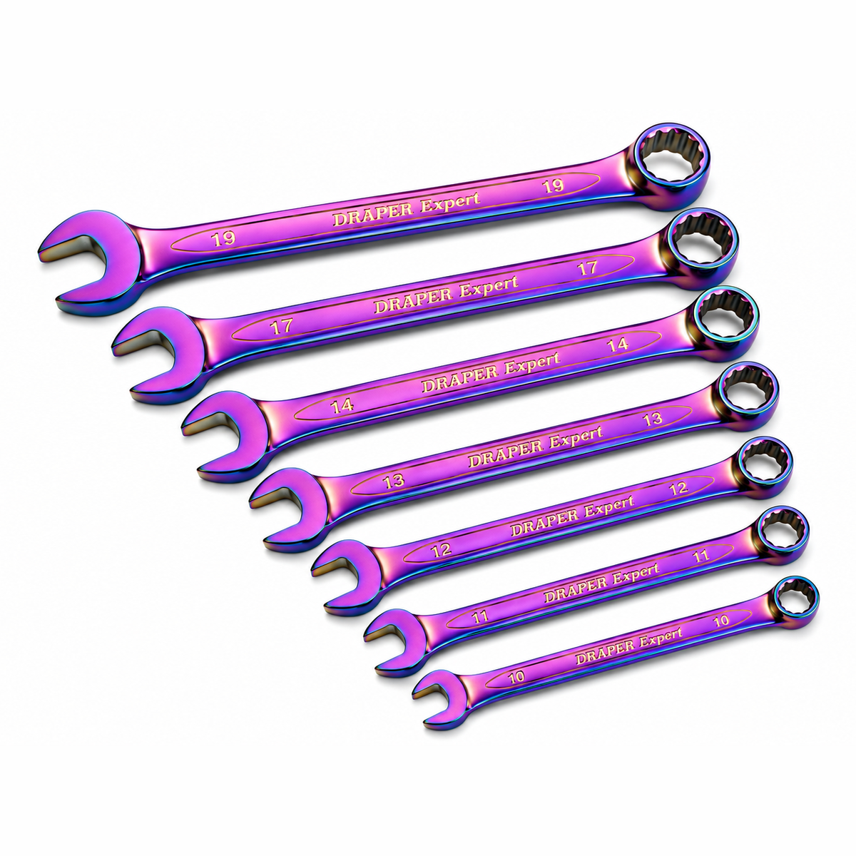 DRAPER 7PC RAINBOW SPANNER SET