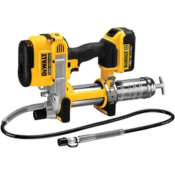 DEWALT 18V XR GREASE GUN (1X4AH)