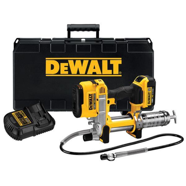 DEWALT 18V XR GREASE GUN (1X4AH)