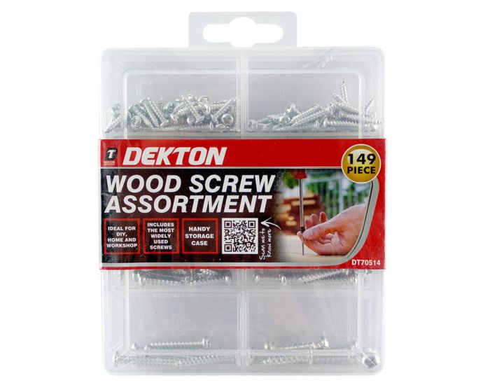 DEKTON 149PC SELF TAPPING SCREW KIT
