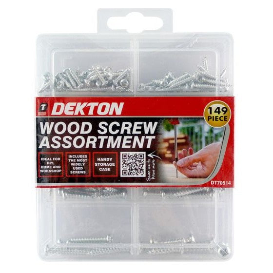 DEKTON 149PC SELF TAPPING SCREW KIT