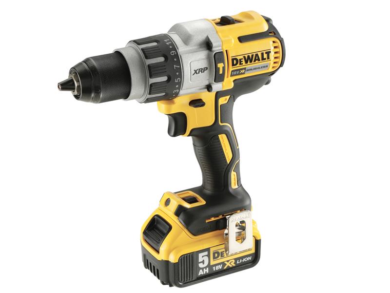 DEWALT DCD996P1 XR Brushless Combi Drill 18V 1 x 5.0Ah Li-ion