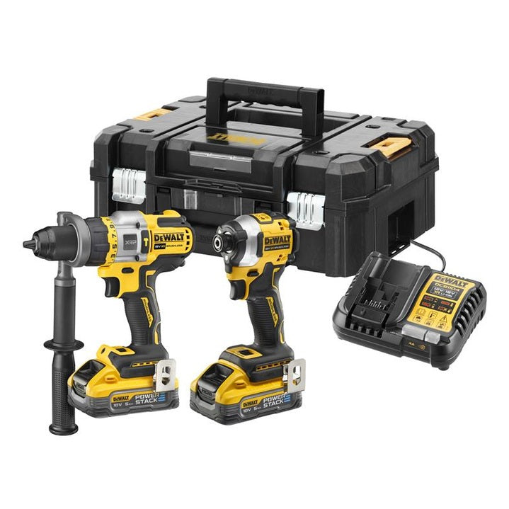 DEWALT DCK2052H2 POWERSTACK™ Twin Kit 2 x 5.0Ah Li-ion