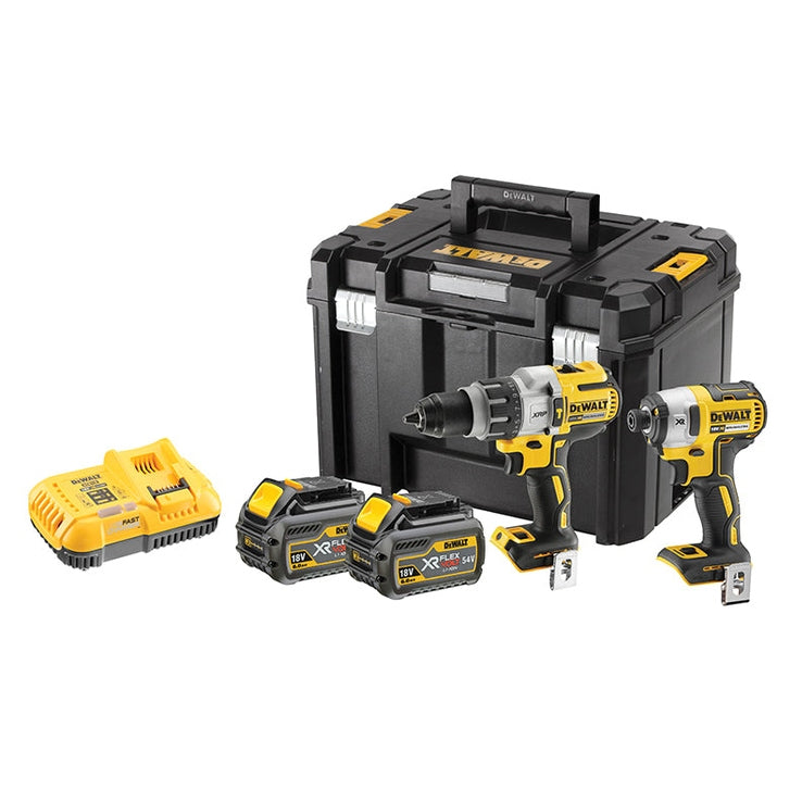DEWALT DCK276T2T FlexVolt XR Twin Pack 18V 2 x 18/54V 6.0/2.0Ah Li-ion