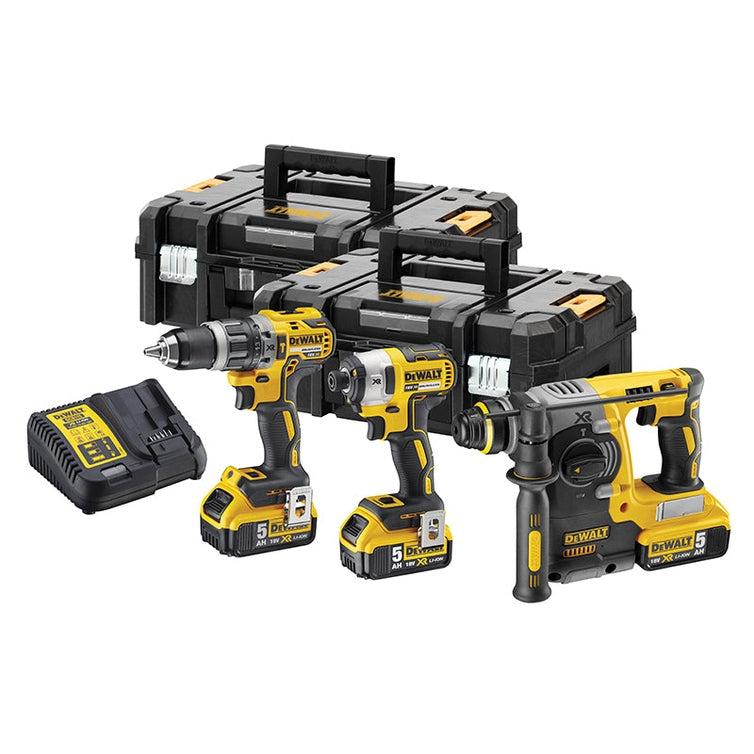 DEWALT DCK368P3T XR Brushless 3 Piece Kit - Watson Hire
